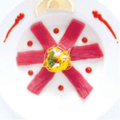 2.Carpaccio (Albacore /Tuna/ Salmon)